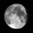 Moon age: 19 days, 7 hours, 10 minutes,75%