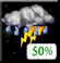 Tuesday Night: Showers And Thunderstorms Likely