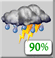 This Afternoon: Showers And Thunderstorms Likely